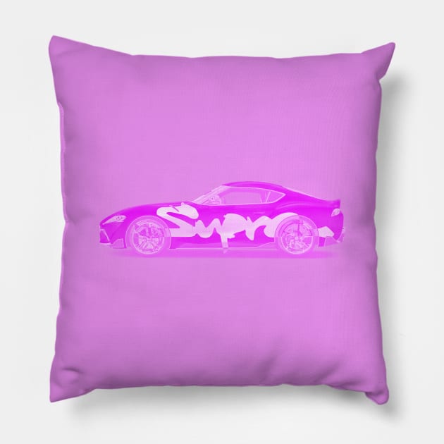 Supra 2020 Body Pink'o Suki Pillow by CharlieCreator