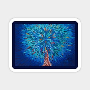 The Tree of Life - abstract Magnet