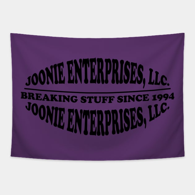 Joonie Enterprises, LLC: Breaking Stuff Since 1994 Tapestry by Maries Papier Bleu