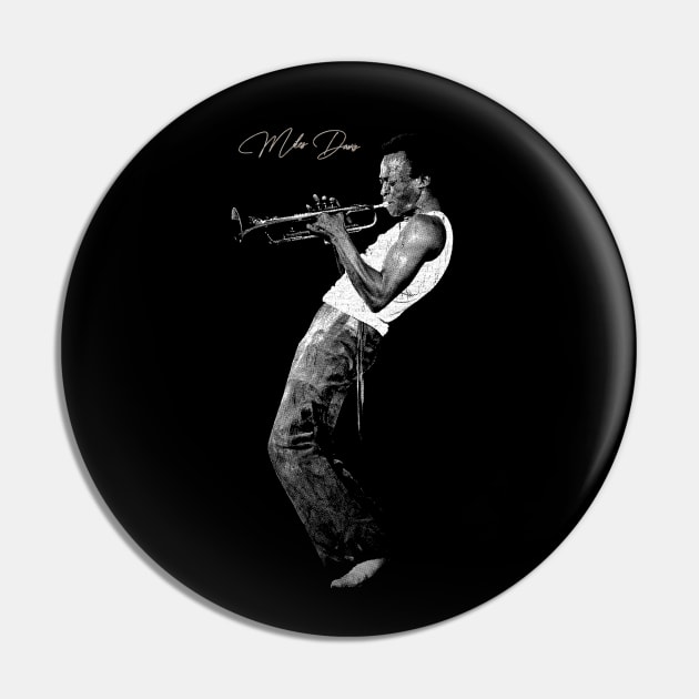 Miles Davis Pin by gwpxstore