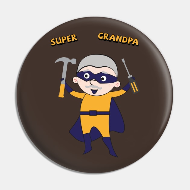 Super grandpa1 Pin by grafart