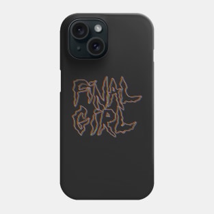 Final Girl Outline Phone Case