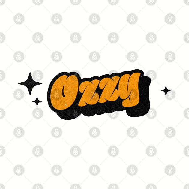 Ozzy - Retro Classic Typography Style by Decideflashy