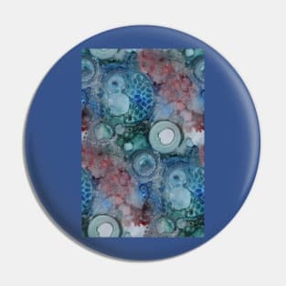 Blue Bubbles Regenerate Pin