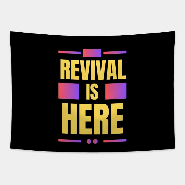 Revival Is Here | Christian Tapestry by All Things Gospel