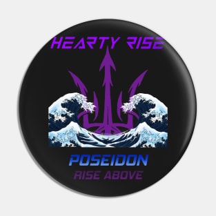 Hearty Rise Poseidon Without Squid Hunters Logos Pin