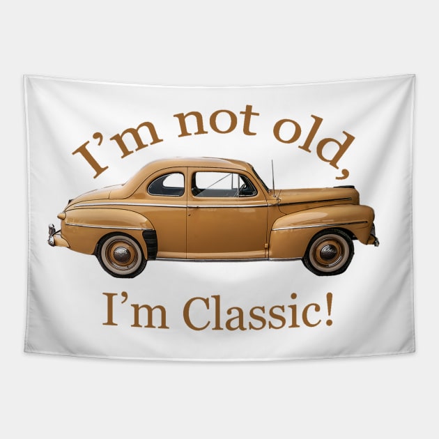 1948 Ford Coupe Tapestry by mtbearded1