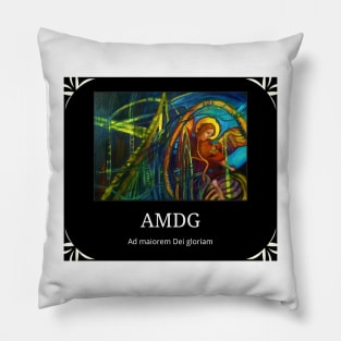 AMDG  no. 2 Pillow