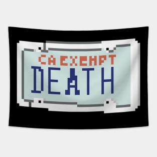 Government plates 8bit Tapestry