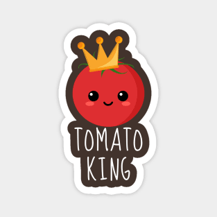 Tomato King Funny Magnet