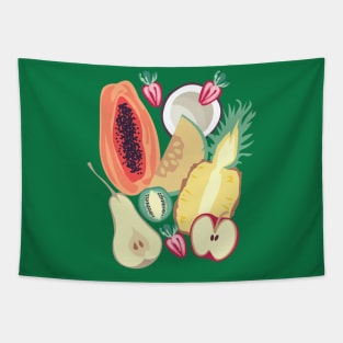 Tropical Fruits Tapestry