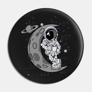 Moon Coffee Pin