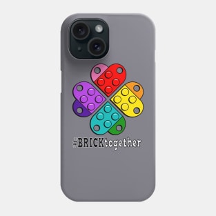 Brick Together Flower Power Supporting Pride Phone Case