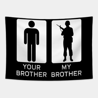 Your Brother My Brother Tapestry