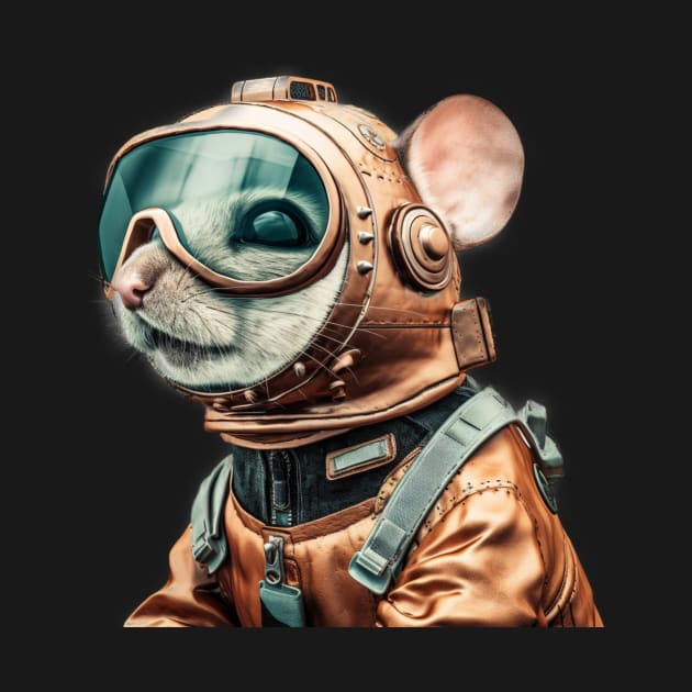 Mouse Space Explorer by Pet And Petal