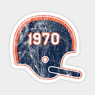 Denver Broncos Year Founded Vintage Helmet Magnet