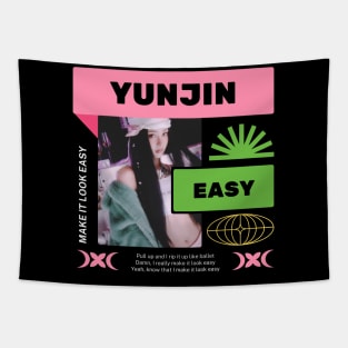 YUNJIN Easy Le Sserafim Tapestry