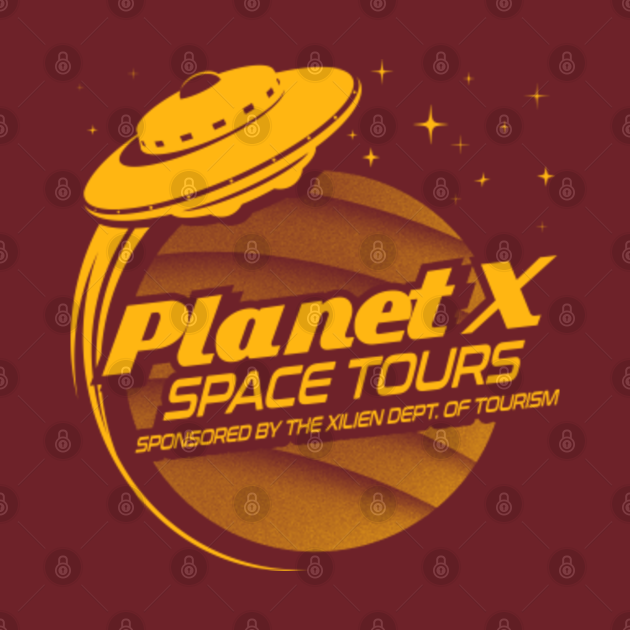 Discover PLANET X SPACE TOURS! - Robzilla - T-Shirt