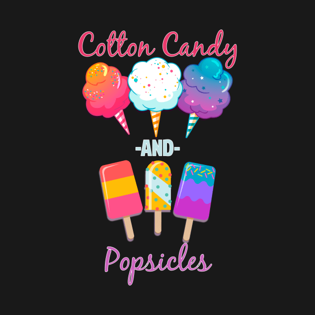 Cotton Candy and Popsicles by AmandaPandaBrand