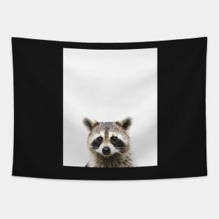 Raccoon print, Nursery decor, Animal print, Woodlands Wall Art Tapestry