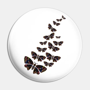 Aboriginal Art - Butterfly Pin