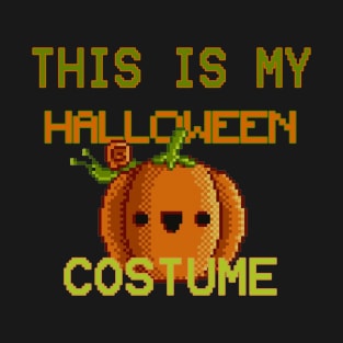 This is My Halloween Costume 16 Bit_ T-Shirt