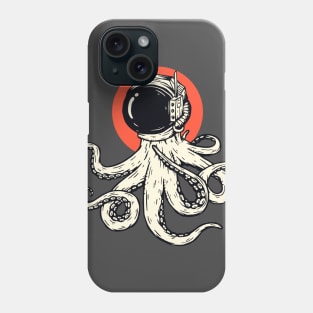 Octopus in Space Phone Case