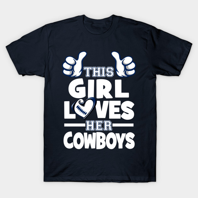 dallas cowboys girls t shirt