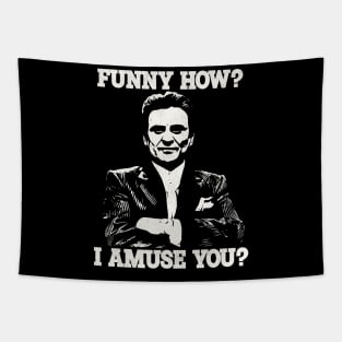 Funny How? Tommy DeVito Goodfellas Quote Tapestry