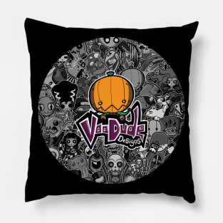 VooDude Collage Pillow