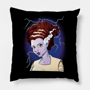 The Bride of Frankenstein Pillow