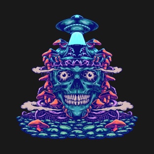 Skull Trippy T-Shirt