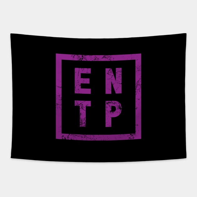 ENTP Extrovert Personality Type Tapestry by Commykaze