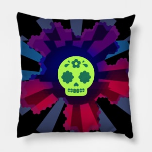 Day of the Dead Baby Bloom Pillow