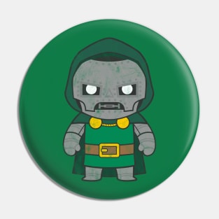 Kawaii Doctor Doom Pin