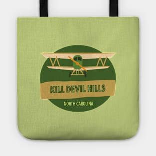 KILL DEVIL HILLS BI-PLANE Tote