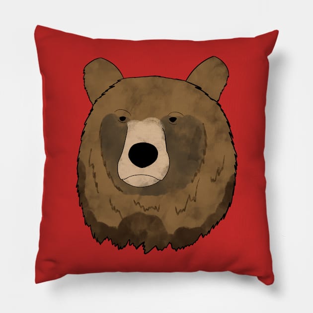 Bear Pillow by AMCArts