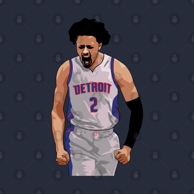 Cade Cunningham Vector Celebration by qiangdade