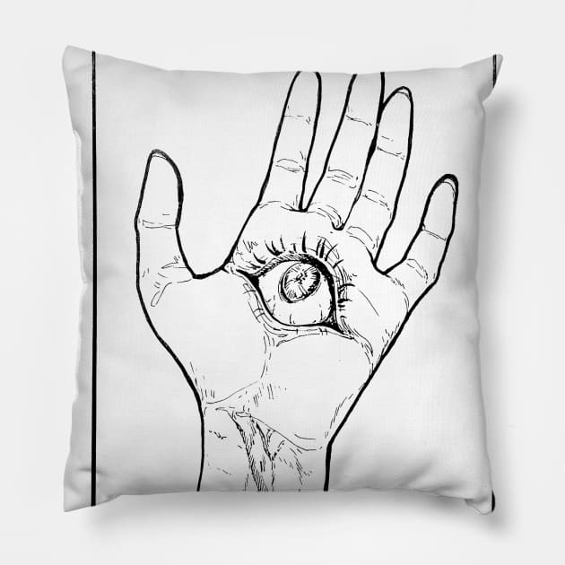 Cusp of exposure Pillow by saintdri