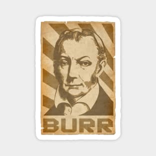 Aaron Burr Retro Propganda Magnet