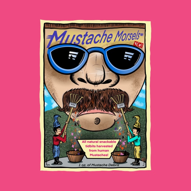 Pukey Products 17 “Mustache Morsels” by Popoffthepage