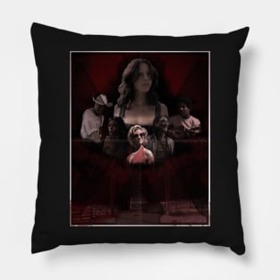 X - Vintage Horror Pillow