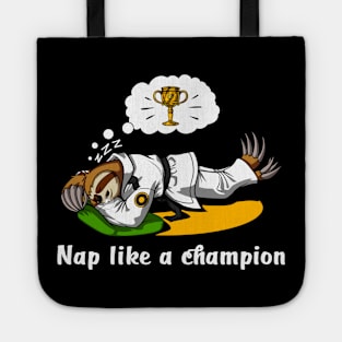 Lazy Sloth Karate Tote