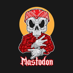 Skull Gangsta Mastodon T-Shirt