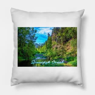 Spearfish Creek in the Black Hills Pillow