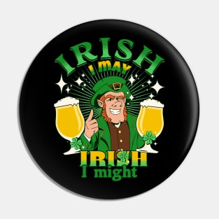 St Patricks day design Pin