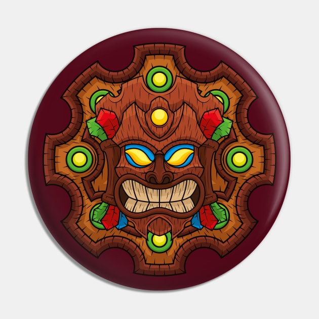 Tiki Mask Tamatoa Pin by BJManchester