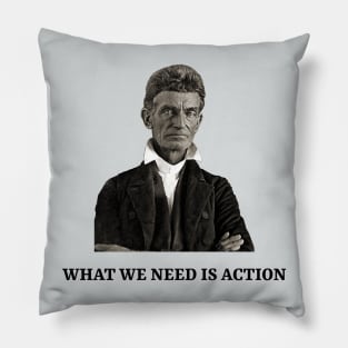 John Brown Abolitionist USA History Teacher Civil War Pillow