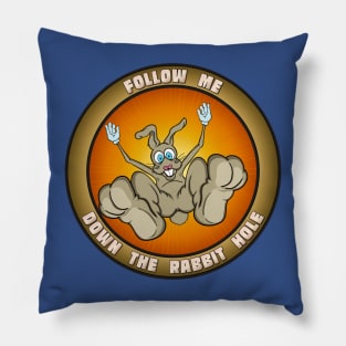 Rabbit Hole Pillow