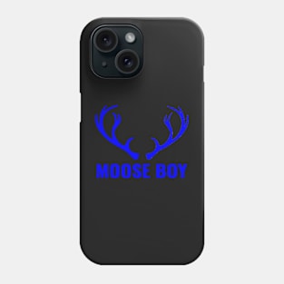 MOOSE BOY BLUE/BLACK Phone Case